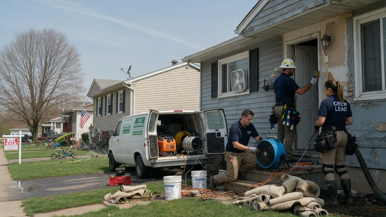 Flood Cleanup in Calverton, NY near me