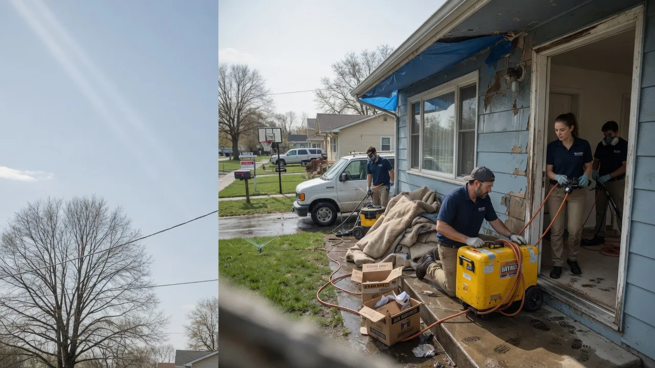 Basement Flood Cleanup in Calverton, NY near me